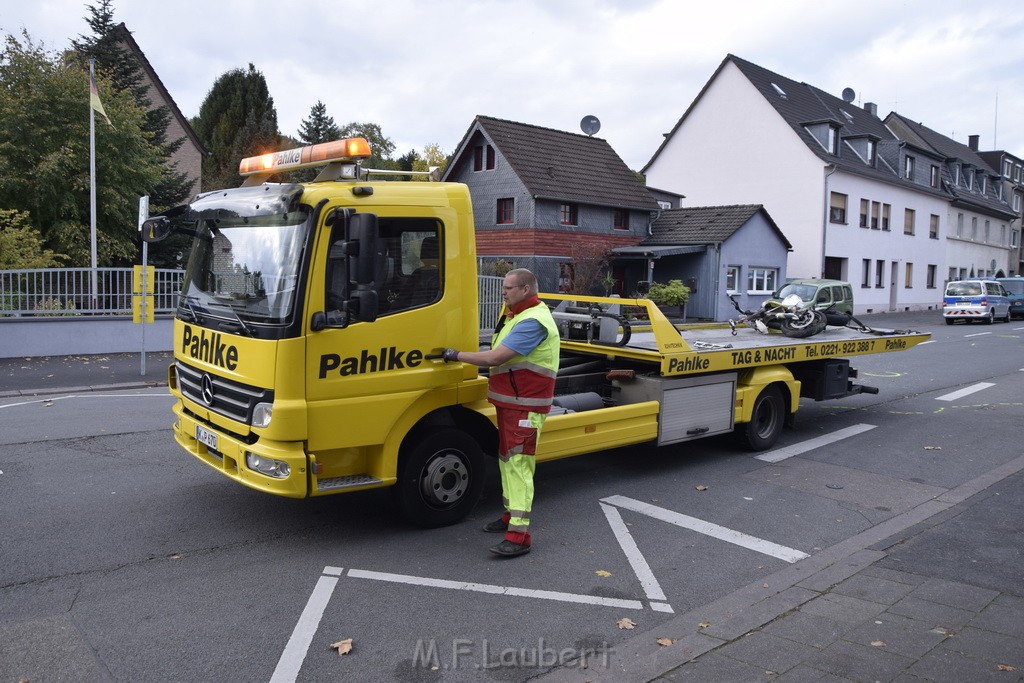 VU Krad PKW Koeln Duennwald Berlinerstr P133.JPG - Miklos Laubert